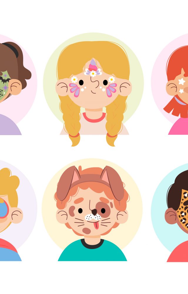 pintacaras para niños