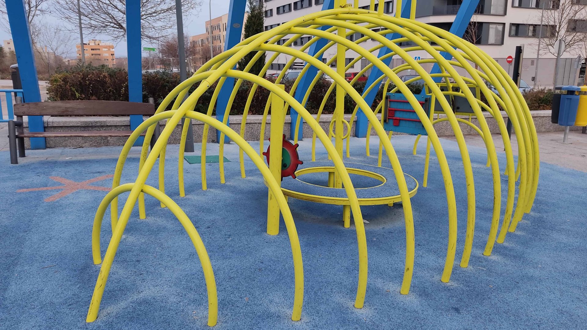 submarino amarillo del parque temático alcobendas El Océano