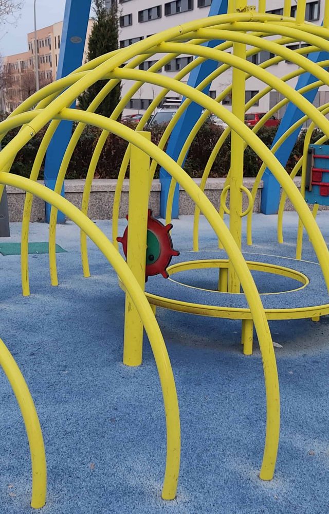 submarino amarillo del parque temático alcobendas El Océano