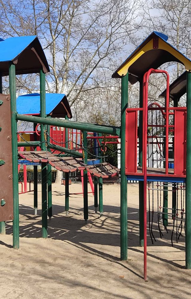 Atracción principal del parque de la Marina de San Sebastián de los Reyes